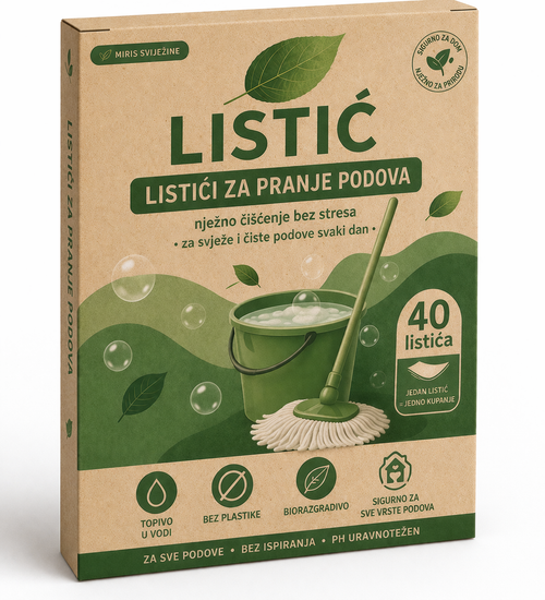 LISTIĆ - za pranje podova