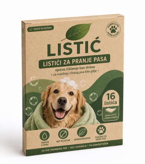 LISTIĆ - za kupanje pasa
